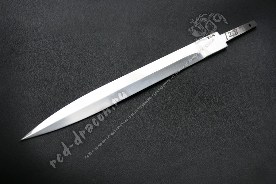 Клинок кованный для ножа 95х18"DAS128"