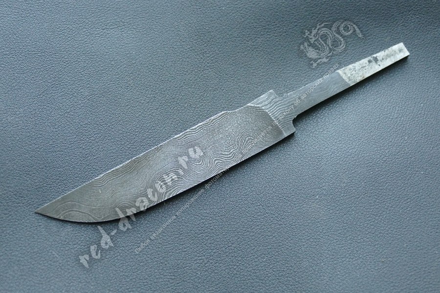 Клинок для ножа Дамаск za3291