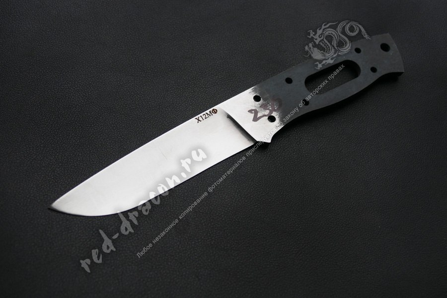 Клинок кованный для ножа Х12МФ "DAS 230"