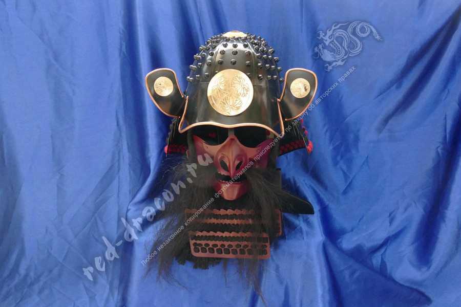 Самурайский шлем Кабуто (арт. SAK-5) купить в Казани по цене от 81 000  руб. руб. | «Красный Дракон»
